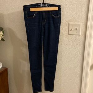 Súper stretch blue legging American eagle size 6 long